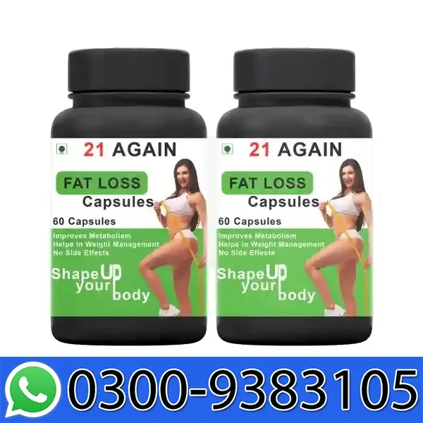 21 Again Fat Loss Capsules In Pakistan