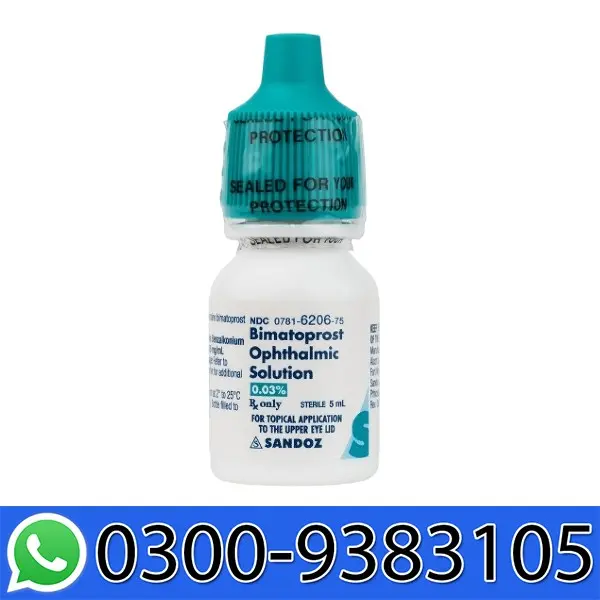 Bimatoprost Eyelash Solution In Pakistan