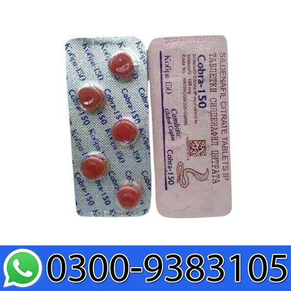 Black Cobra 150 Tablets In Pakistan