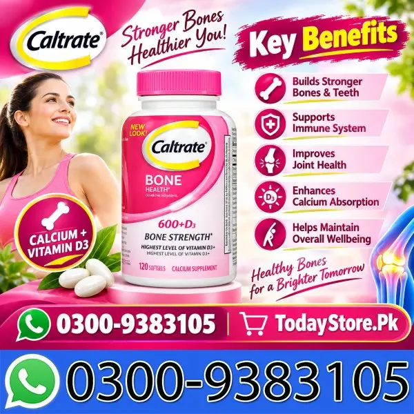 Caltrate 600 D3 Bone Health Tablets In Pakistan