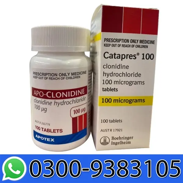 Catapres 100 Tablets Online In Pakistan
