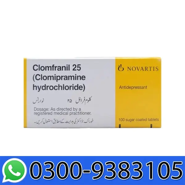 Clomfranil 25mg Tablets In Pakistan
