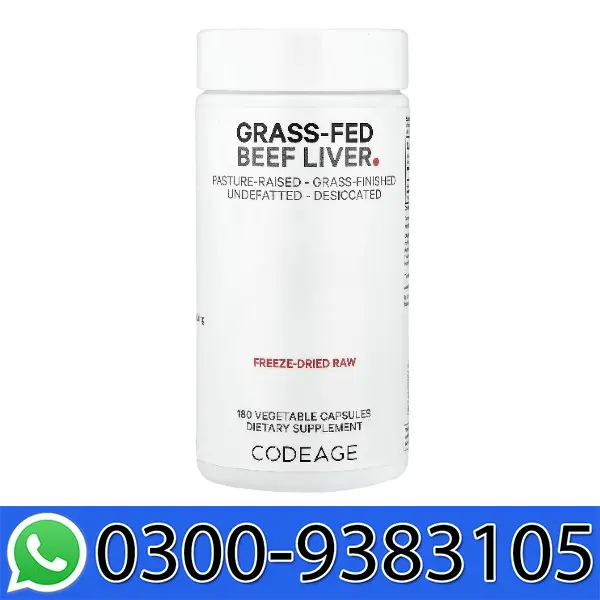 Codeage Grass Fed Beef Liver 180 Capsule In Pakistan