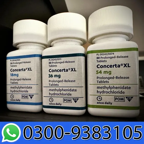 Concerta 18 Mg Tablets In Pakistan
