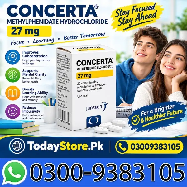 Concerta 27Mg For Child Price In Pakistan