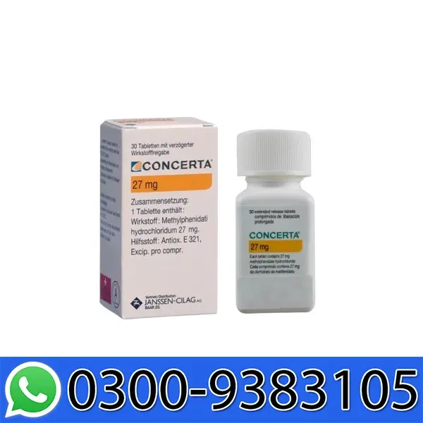 Concerta 27mg Price In Pakistan