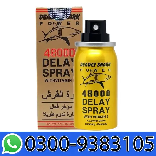 Deadly Shark Power 48000 Delay Spray In Pakistan