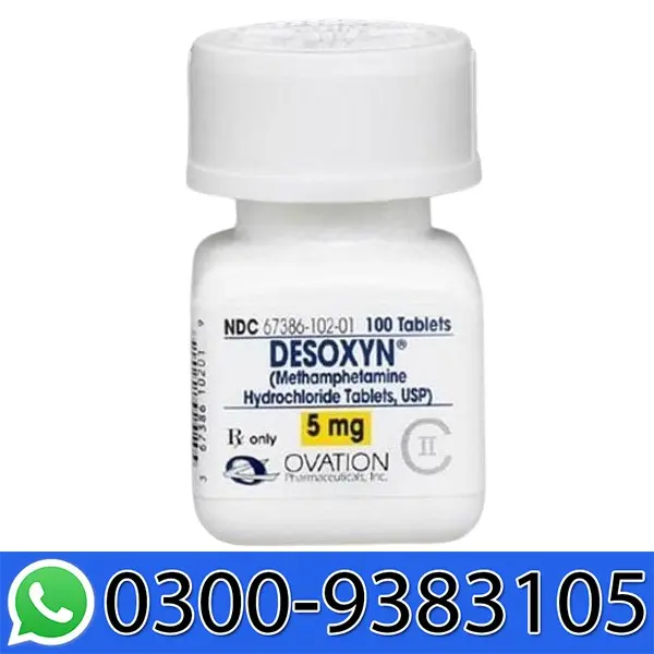 Desoxyn 5mg Tablets Price In Pakistan