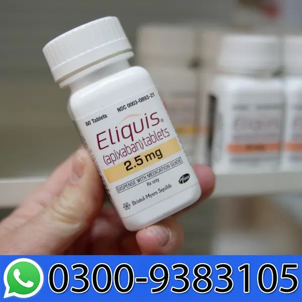 Eliquis 2.5 Mg Tablets In Pakistan