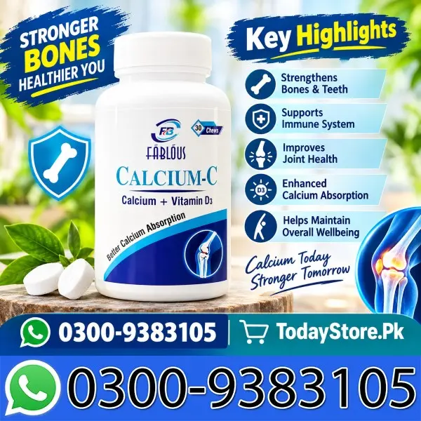 Fablous Calcium C Tablets Price In Pakistan