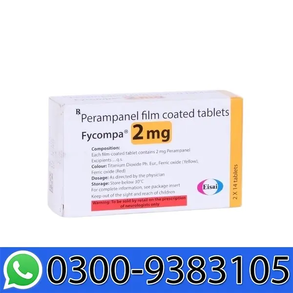 Fycompa 2Mg Tablets In Pakistan