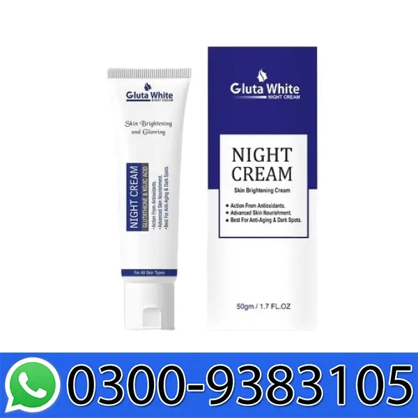 Gluta White Night Cream Price In Pakistan