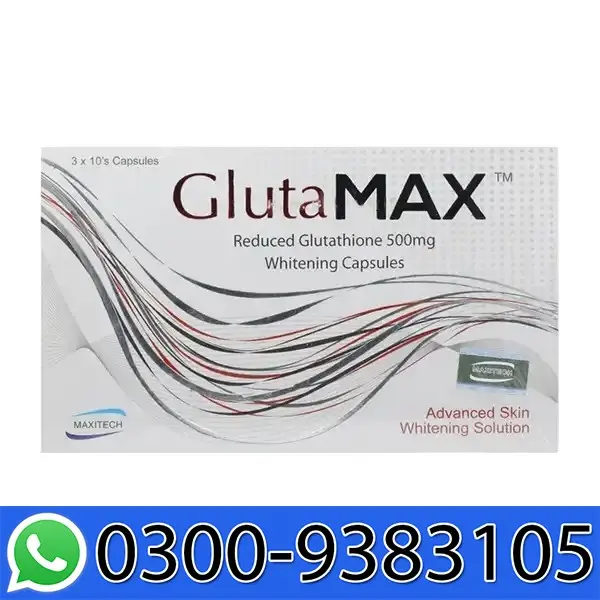 GlutaMax Skin Whitening Capsules In Pakistan