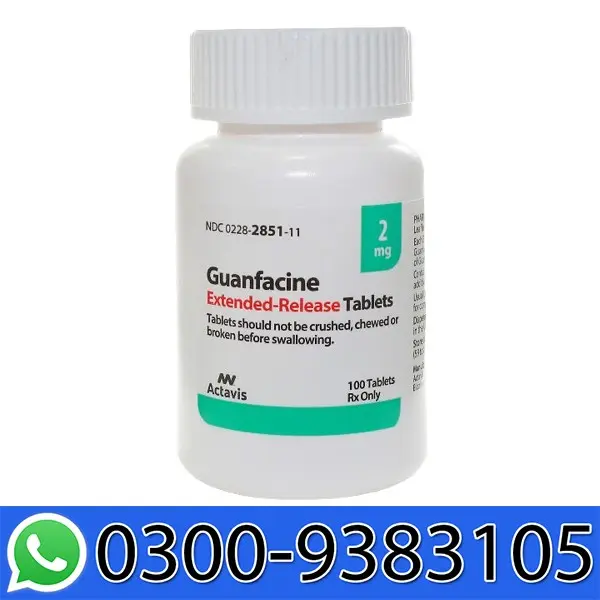 Guanfacine ER 2mg Tablets In Pakistan