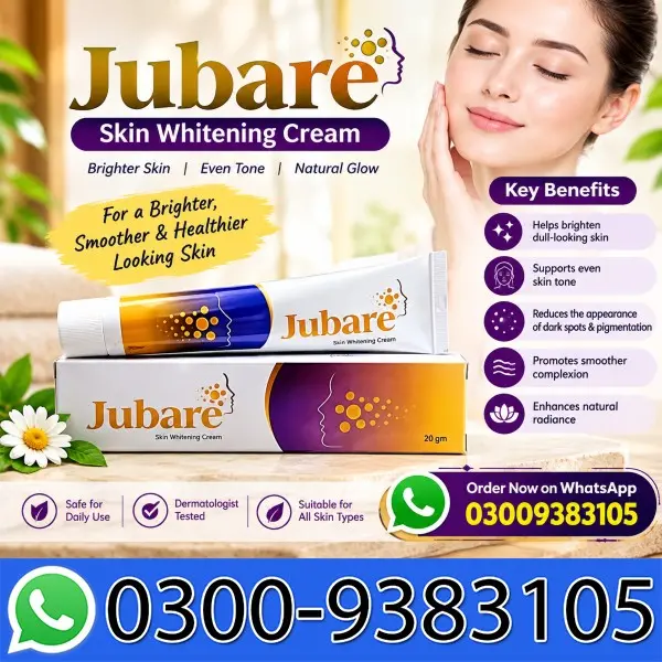 Jubare Skin Whitening Cream In Pakistan