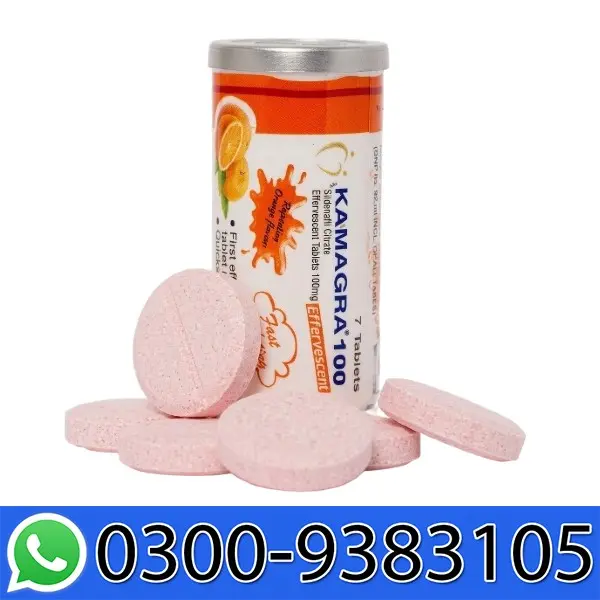 Kamagra 100mg Effervescent Tablets In Pakistan