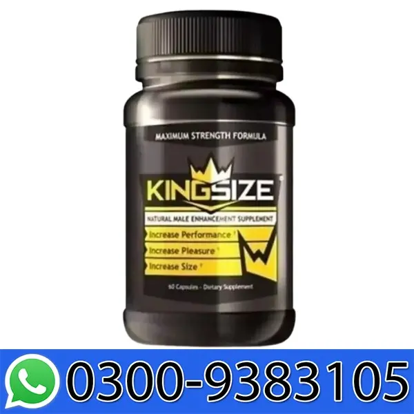 King Size 60 Capsule Price in Pakistan