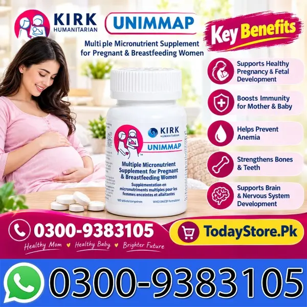 Kirk Humanitarian Unimmap Tablets Price In Pakistan