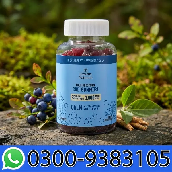 Lazarus Naturals CBD Calm Gummies In Pakistan