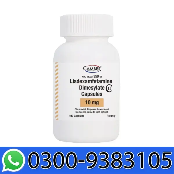 Lisdexamfetamine 10mg In Pakistan
