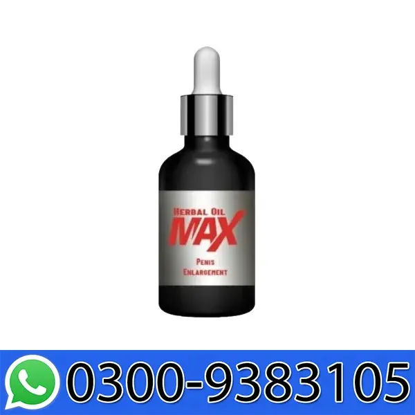 Max Herbal Oil For Penis & Breast Enlargement In Pakistan