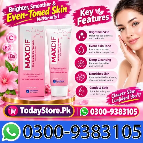 Maxdif Face Wash Price In Pakistan