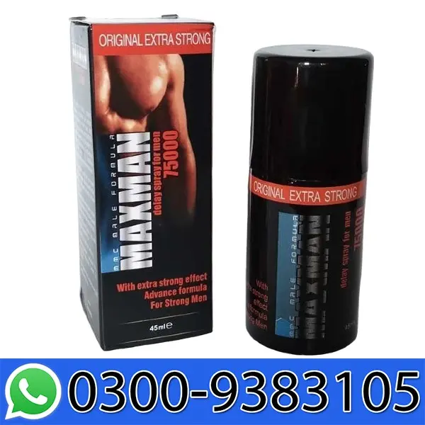 Maxman 75000 Delay Spray In Pakistan