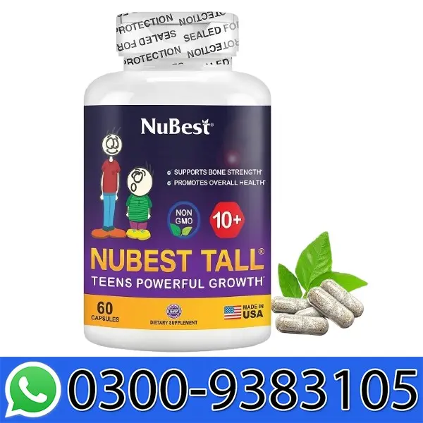 Nubest Tall Height Growth Supplement In Pakistan