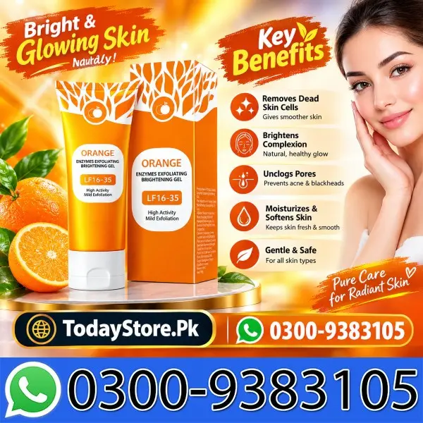 Orange Enzymes Exfoliating Brightening Gel In Pakistan