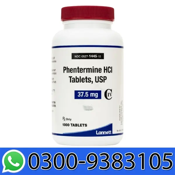 Phentermine Hydrochloride Tablets USP 37.5 Mg In Pakistan