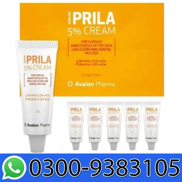Prila 5% Cream In Pakistan