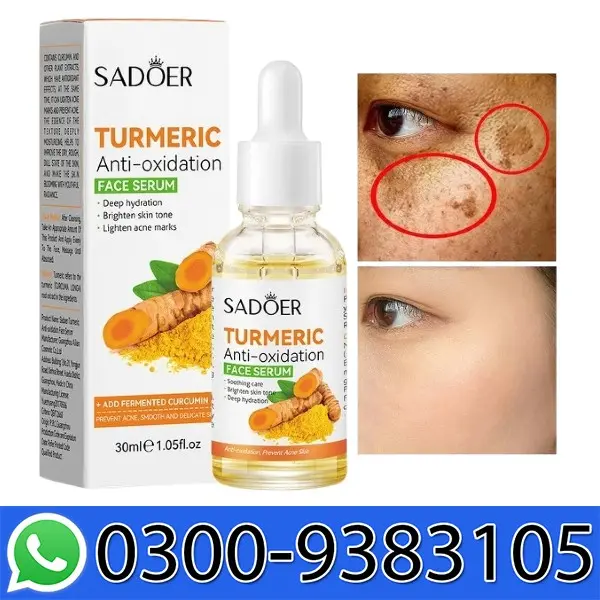 Sadoer Turmeric Anti Oxidation Face Serum In Pakistan