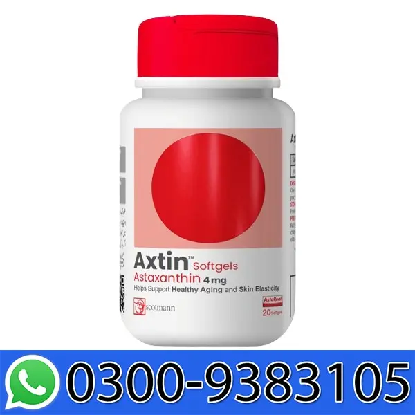 Scotmann’s Axtin 4mg - 20 Softgels in Pakistan