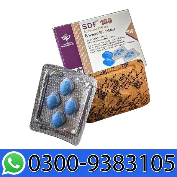 SDF Sildenafil 100mg 8 Tablets Price In Pakistan