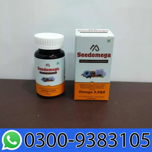 Seedomega Oil Filled Vegetarian Capsule In Pakistan