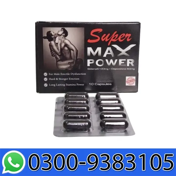 Super Max Power Men Capsules In Pakistan