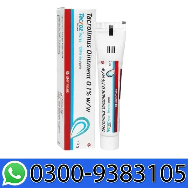 Tacroz Forte 0.1% Ointment Cream In Pakistan