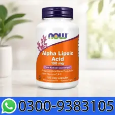 Alpha Lipoic ACID 100Mg 60 Veg Capsules In Pakistan