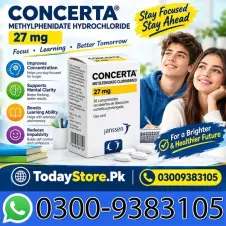 Concerta 27Mg For Child Price In Pakistan