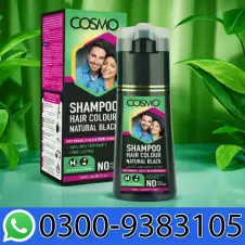 Cosmo Natural Black Hair Colour Shampoo In Pakistan