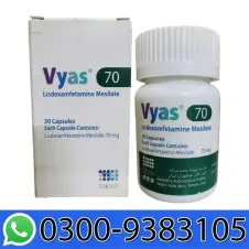 Lisdexamfetamine 70mg Capsules In Pakistan