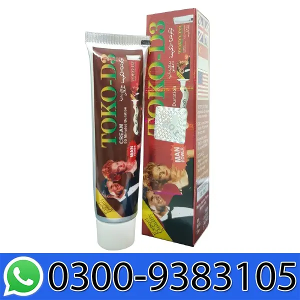 Toko D3 Delay Cream in Pakistan