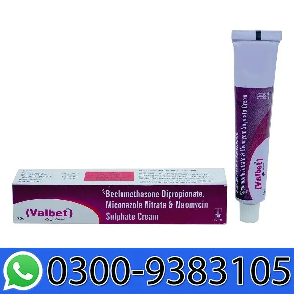 Valbet Skin Cream 20gm In Pakistan