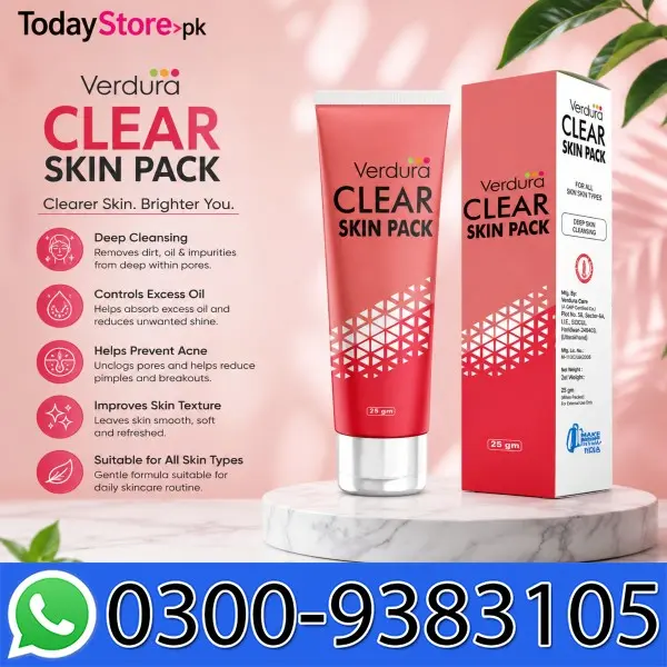 Verdura Clear Skin Pack 25 Gm Price In Pakistan