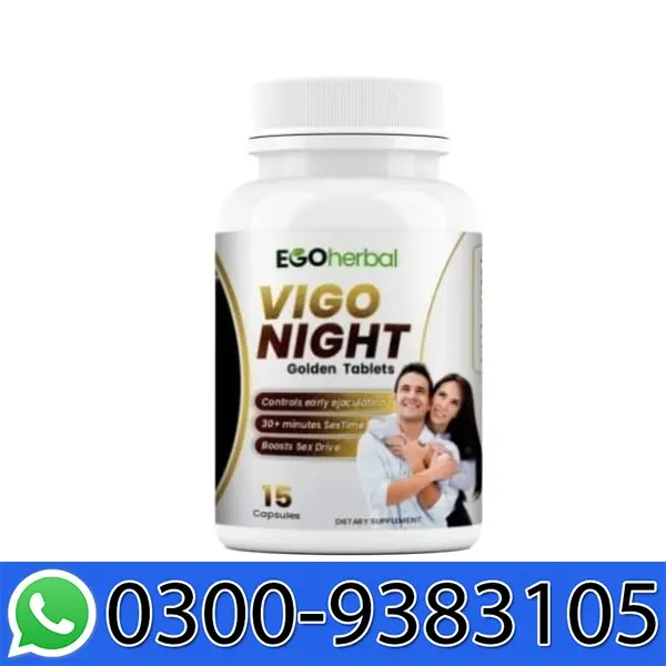Vigo Night Golden Capsule In Pakistan