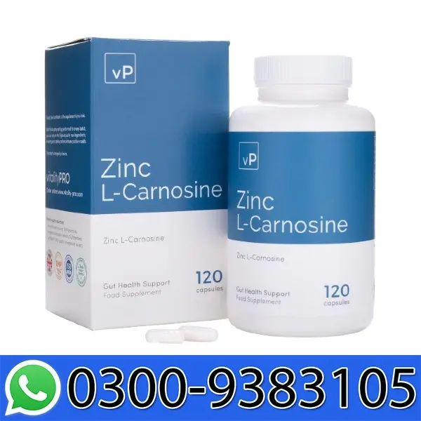 Vp Vitality Pro Zinc L-Carnosine 37Mg Capsule In Pakistan