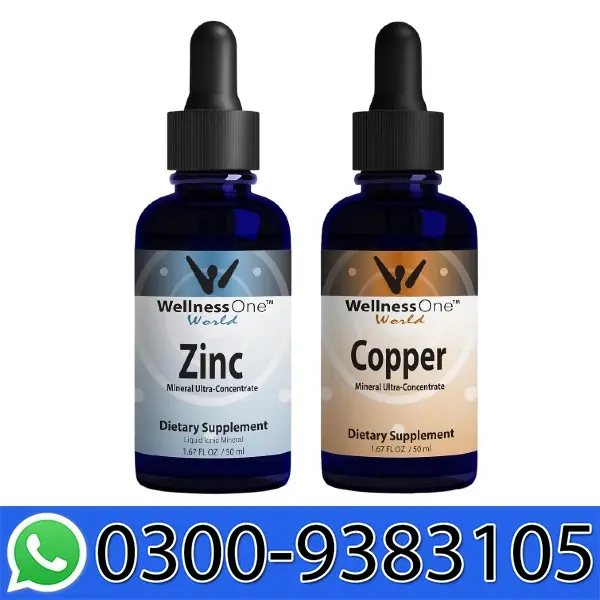 WellnessOne Liquid Copper Supplements - Mineral Ultra Concentrate In Pakistan
