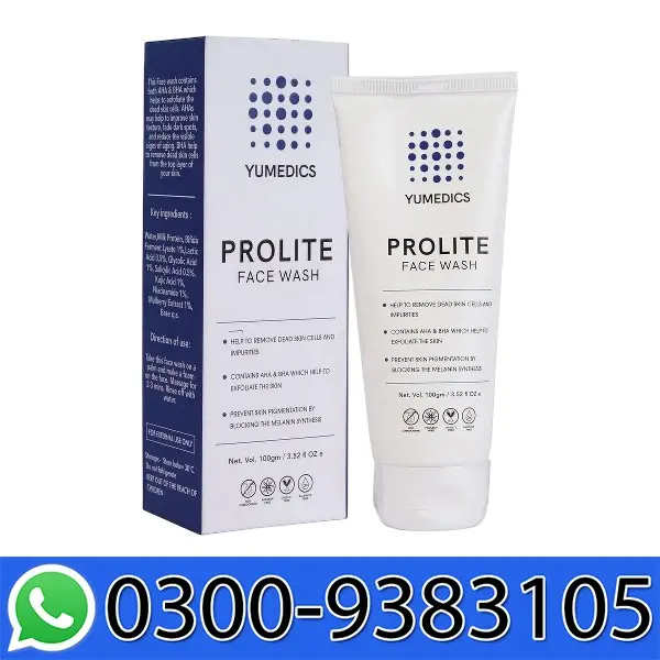 Yumedics Prolite Aha Bha Face Wash In Pakistan